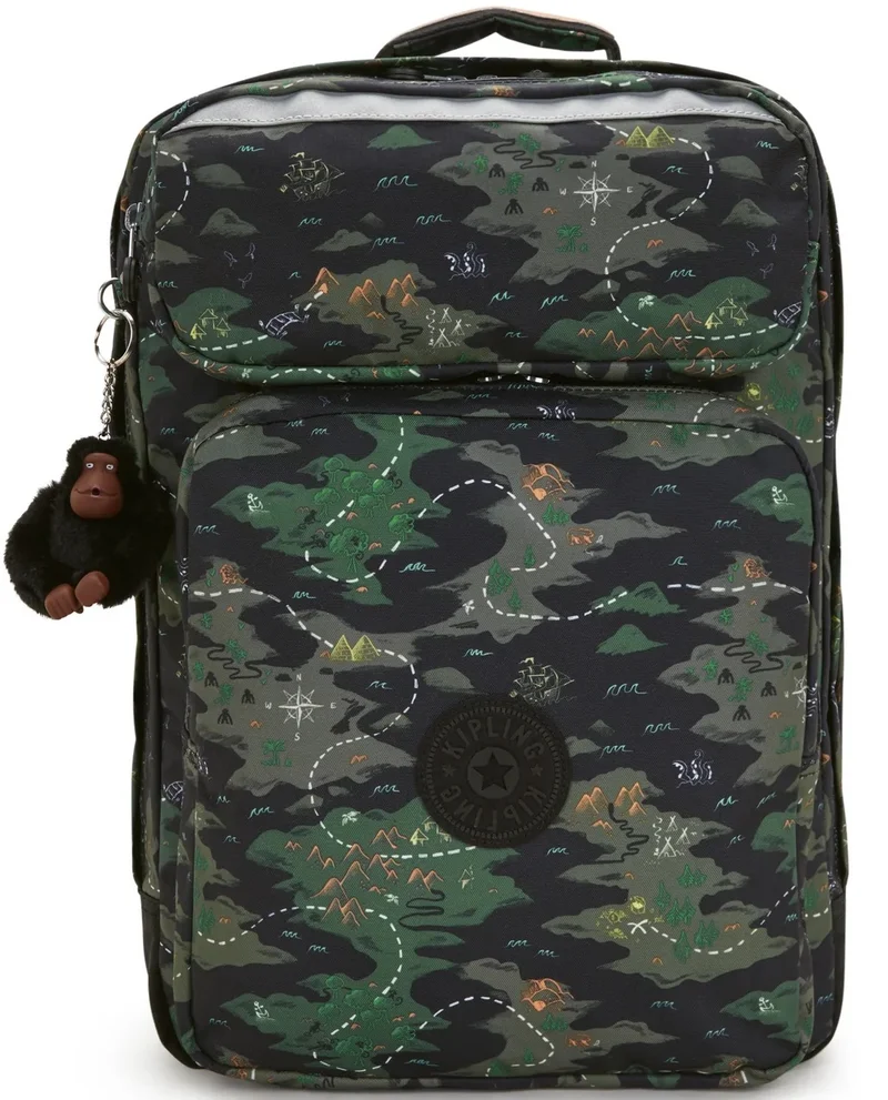 kipling Scotty Large Unisex Backpack - Camo Treasure